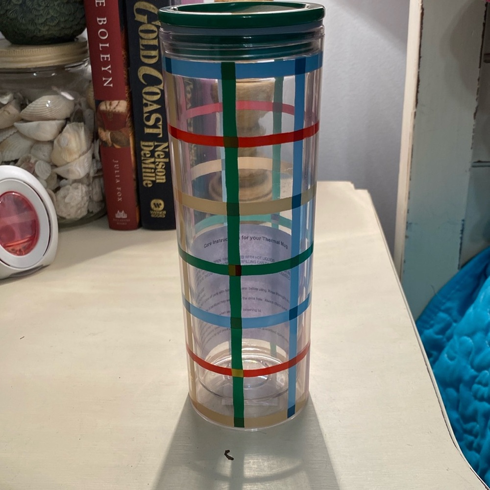 Kate Spade holiday tumbler